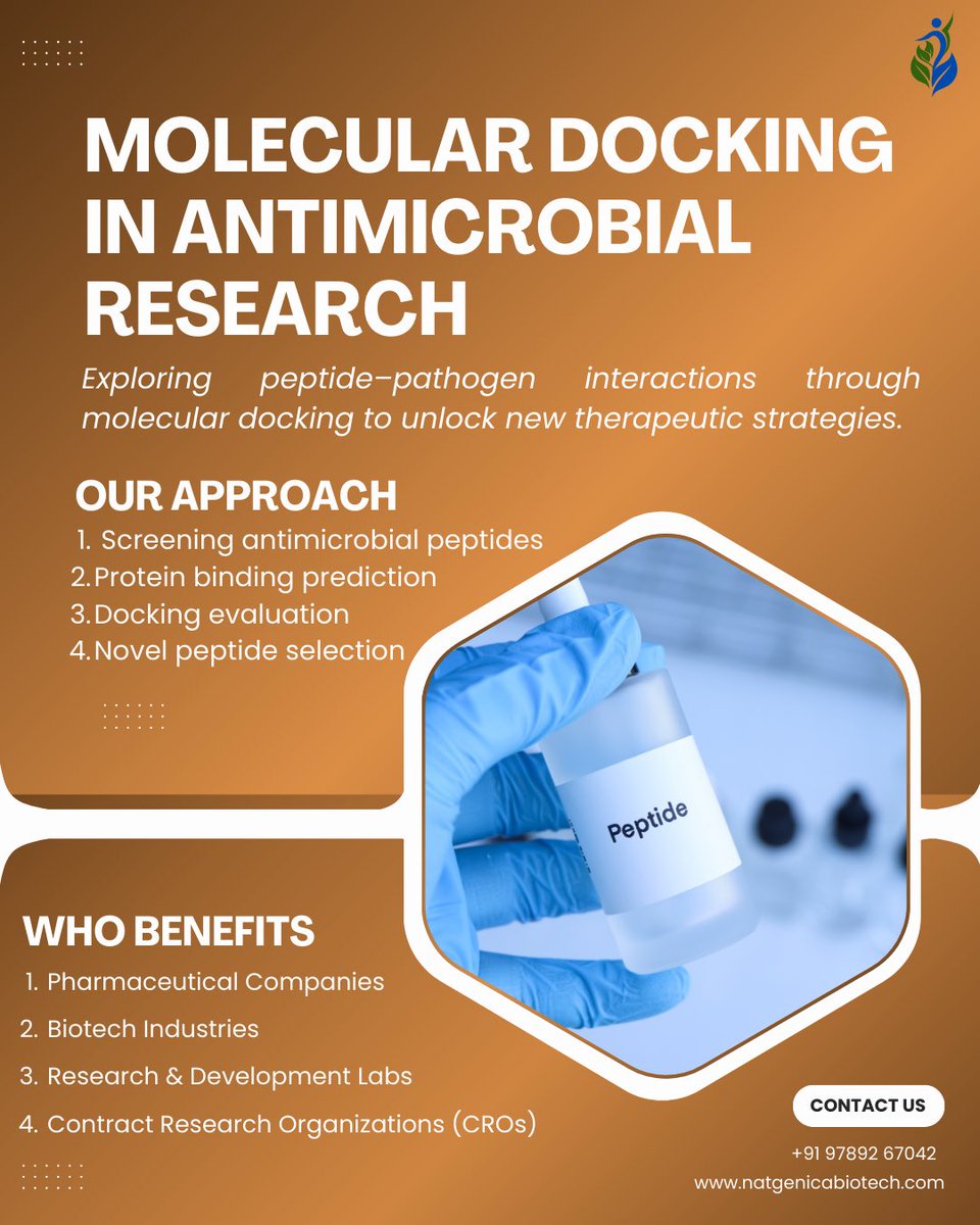 Accelerating antibiotic discovery with in-silico precision.
.
.
#ticelbiopark #ticel #natgenicabiotech #drugdiscovery #computationalbiology #moleculardocking #structuralbiology #Insilico #pharma #lifescience #biotechcompanychennai #molecularbiology #india