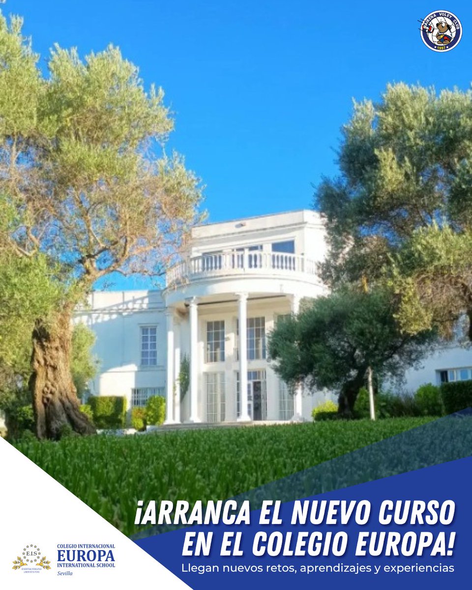 📚✨Arranca un nuevo curso en Colegio Europa!

En MVC nos encanta ver cómo nuestros pequeños compaginan el deporte y los estudios en un entorno educativo de calidad como el que ofrece Colegio Europa🙌

📞 954 71 70 69
✉️ admisiones@europaschool.org
<a href="/EISnews/">EuropaSchool Sevilla</a> #VueltaAlCole2025