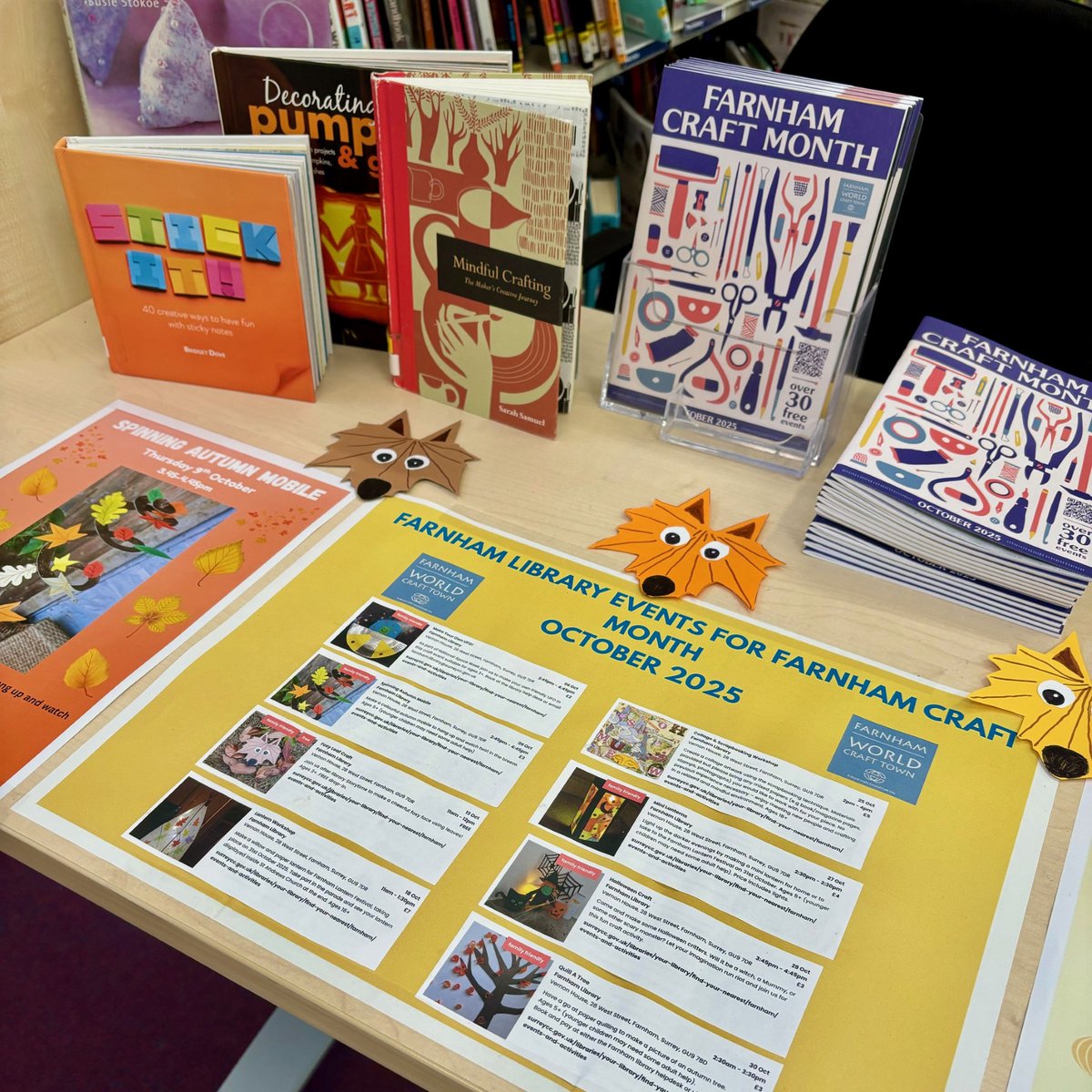 Farnham Library tweet media