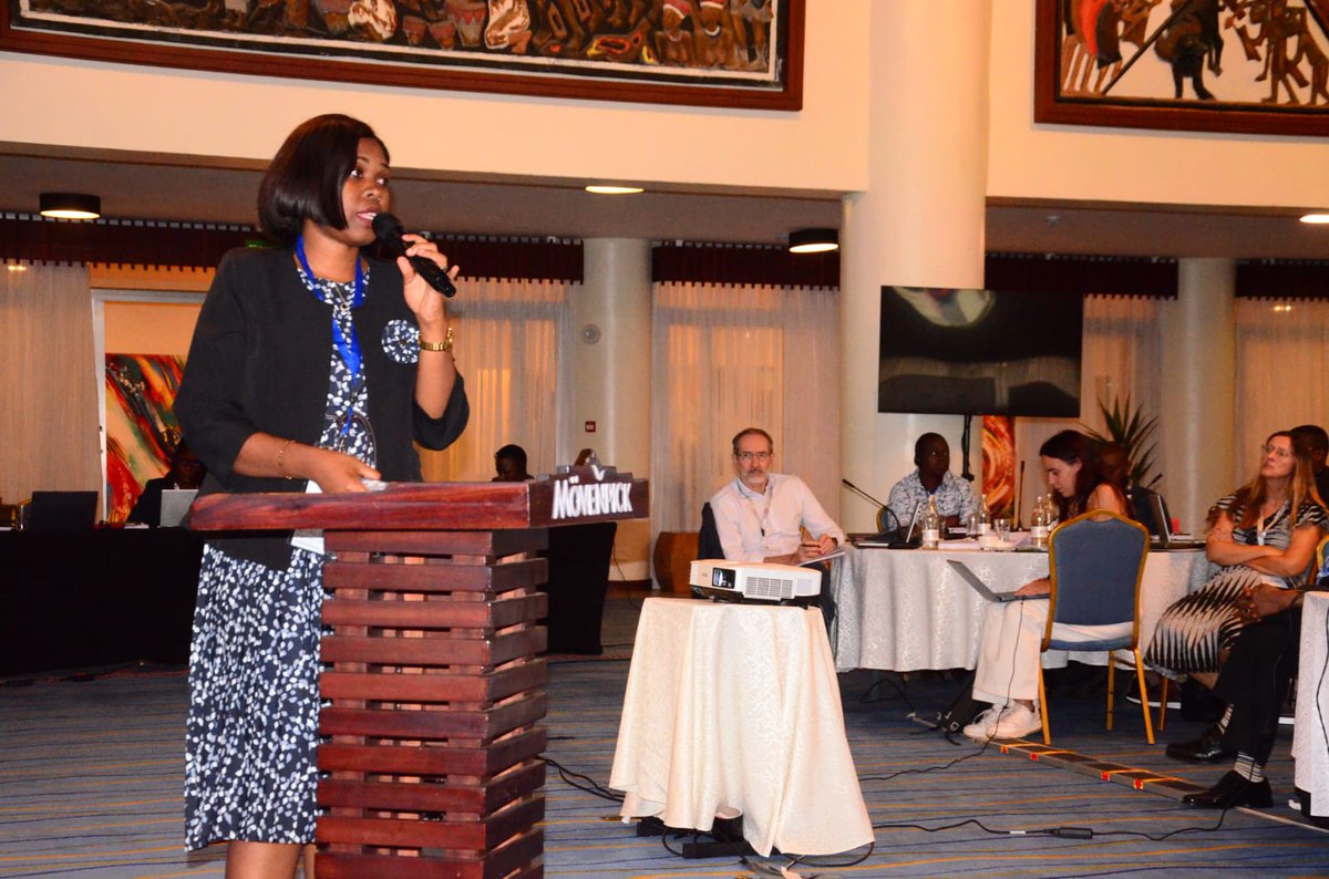 GNakweya's tweet photo. Cameroon gears towards elimination of Human African Trypanosomiasis as a public health threat following <20 cases reported in 2020, epidemiologist Dr. Ngo Sol tells #ISCTRC2025; data to be shared with #WHO for verification and validation. #OneHealth #TrypanosomiasisControl https://t.co/zL9Ol74JVy