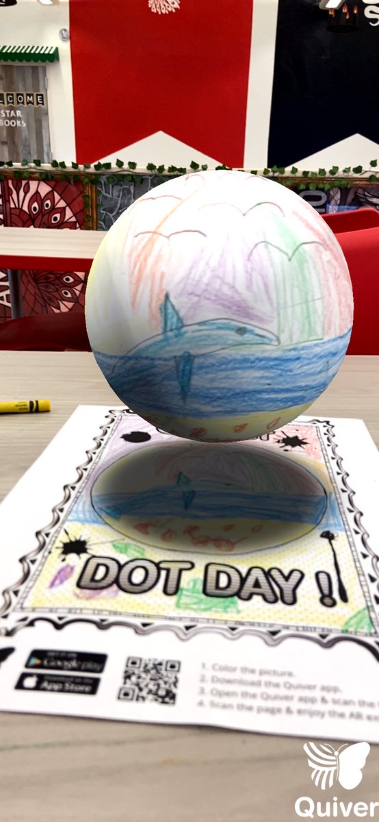 SherriLPfeil's tweet image. Students at Panther Run Elementary celebrated International Dot Day yesterday by making their mark! @RisaSuarez @pbcsd @LibraryCurrent @quivervision
