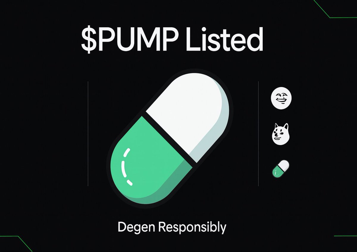 Walbi listed $PUMP

time to join the meme trenches and maybe buy that bel air mansion from shitcoin profits (or lose it all spectacularly)

degen responsibly 💎
app.walbi.com/?dl_id=trade&a…
