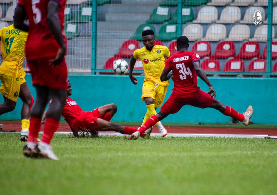 insurance_fc's tweet photo. Passion. Fight. Glory. 🔥 Action-packed moments from our weekend victory! #InsuranceFC #NPFL https://t.co/HHbXYyNMs6