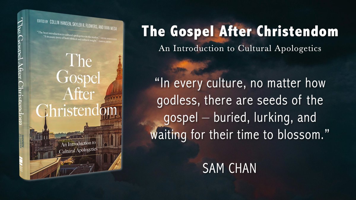 Textbook on Cultural Apologetics! Heaps of great chapters by scholars from the Tim Keller Center. <a href="/DrChrisWatkin/">Christopher Watkin</a> and I repped the Aussies! 🦘🦘🇦🇺