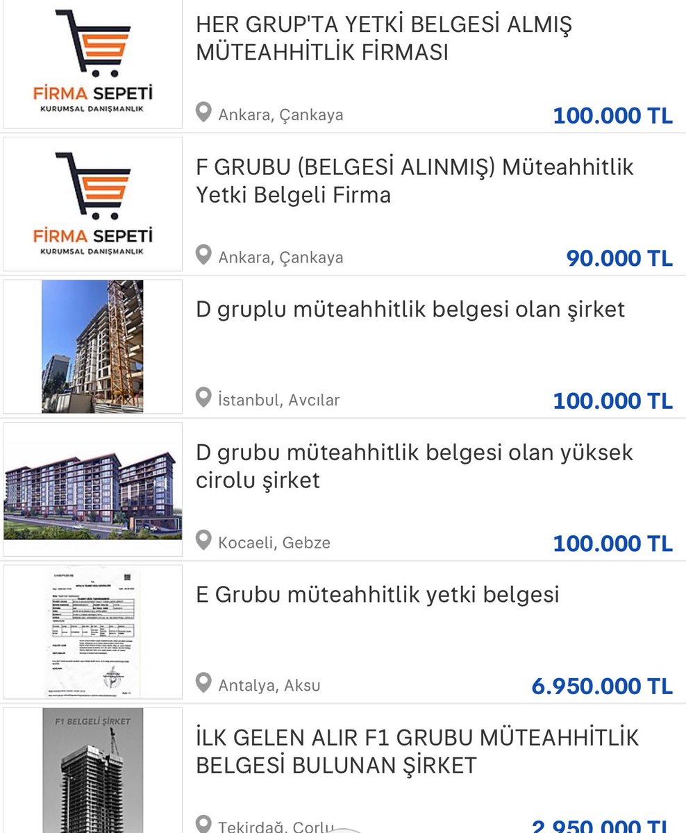 🔴Yüksek grup müteahhitlik belgelerinin şirket devri yoluyla para karşılığı satışına yasak getirildi.

Hiç inşaatla ilgisi olmayan biri internetten bulduğu belgeli şirketi alıp büyük inşaatlar için yetki elde edebiliyordu❗️