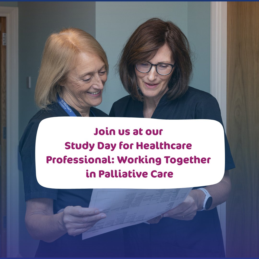smhbasingstoke's tweet photo. To celebrate National Hospice Care Week, our specialist palliative care team is hosting a Study Day for healthcare professionals!

Join us on Tuesday, 7 October 2025 to expand your knowledge. Places are limited, learn more and sign up here: https://t.co/RyUVQT1Asx https://t.co/xx2957e98r