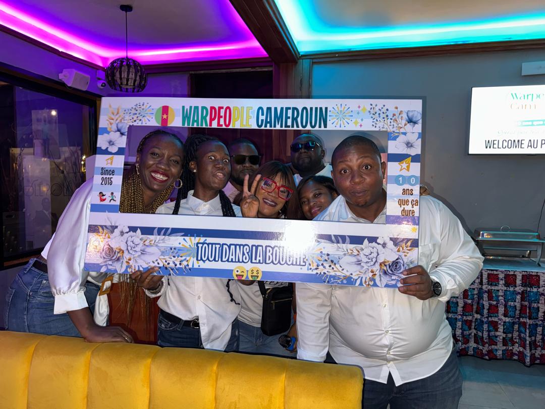 PolePole237's tweet photo. 🎉 10 ans de #WarpeopleCameroun célébrés au Polé Polé ! Entre saveurs, rires et jeux, l’ambiance était tout simplement #magique ✨🍴.
👉 Au #PoléPolé, chaque instant se transforme en souvenir inoubliable !
🙏 Merci à Warpeople Cameroun pour la confiance et cette belle énergie 💛. https://t.co/wGoJHguEtx