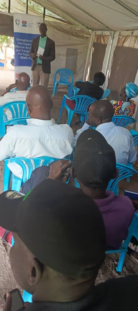 WECISNET (@wecisnet) on Twitter photo The LC3 chairperson Anyiribu sub county Mr. Alitema Hannington Kirima, making opening remarks at the ongoing interface meeting between PDCs & duty bearers from Madi okollo at Anyiribu sub county. The interface meeting is to outline challenges faced by PDCs in their parishes. The LC3 chairperson Anyiribu sub county Mr. Alitema Hannington Kirima, making opening remarks at the ongoing interface meeting between PDCs & duty bearers from Madi okollo at Anyiribu sub county. The interface meeting is to outline challenges faced by PDCs in their parishes.