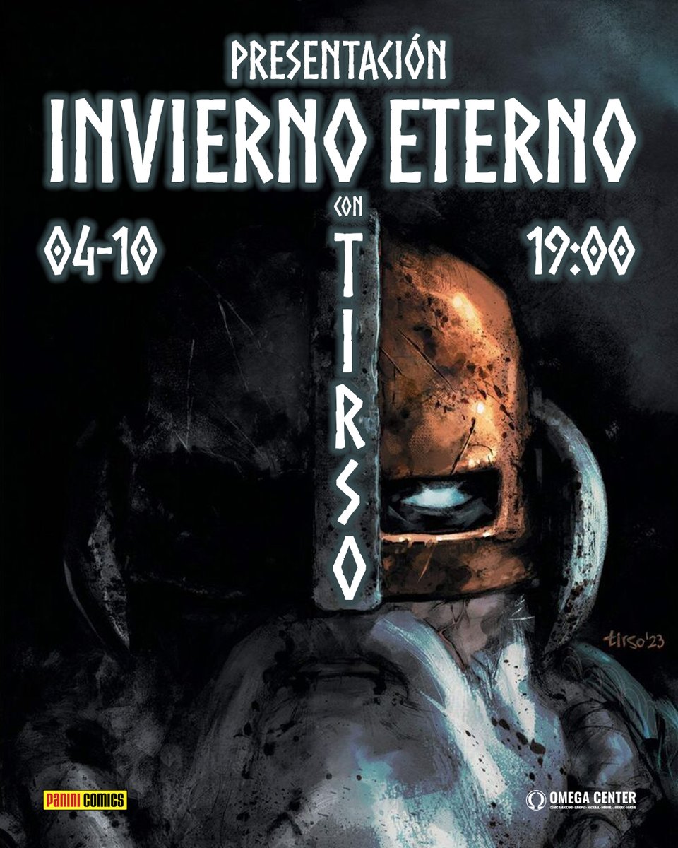 PaniniComicsEsp's tweet image. Allwinter is coming...

El 4 de octubre, el dibujante @TirsoCons presentará y firmará LOS CABALLEROS OSCUROS DE ACERO: INVIERNO ETERNO en @OmegaCenter0 Madrid. Lo editamos en España hace un par de meses panini.es/shp_esp_es/dc-…

#PaniniDC #Elseworlds #DarkKnightsofSteel