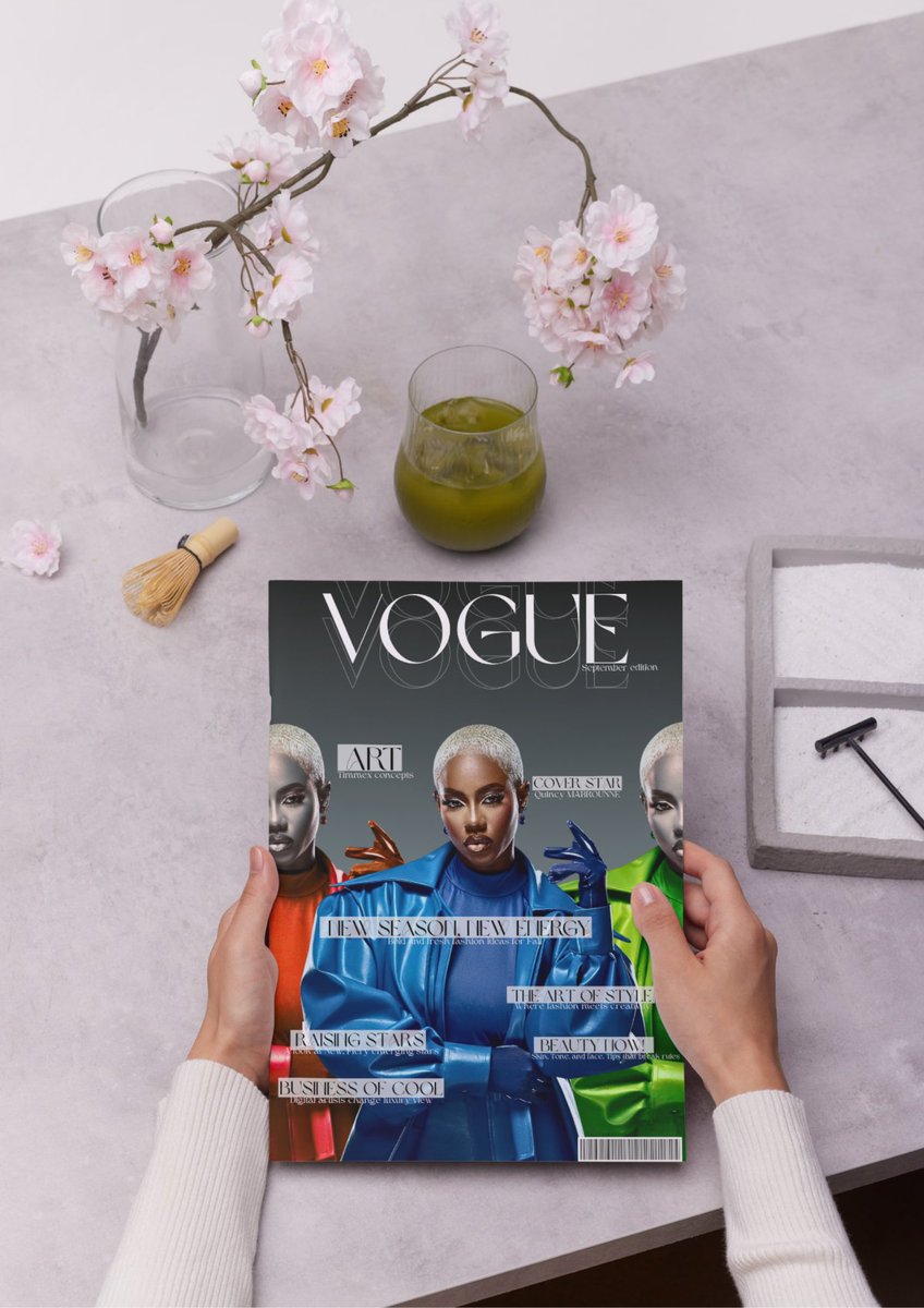 TIMMEX CONCEPTS (@timifaj) on Twitter photo Day 2 π₯πͺπΎ
Vogue magazine cover art 
<a href="/The_DesigNation/">The DesigNation</a> 
#TheDesigNation 
The image.                  The design. Day 2 π₯πͺπΎ
Vogue magazine cover art 
<a href="/The_DesigNation/">The DesigNation</a> 
#TheDesigNation 
The image.                  The design.