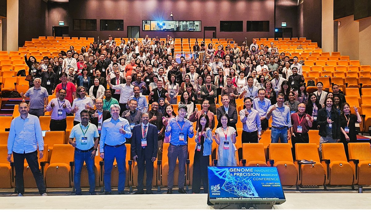 astar_gis's tweet image. 🎉 Celebrating 25 Years of Genomic Discovery & Innovation! 🎉
Last Friday, we marked a major milestone at the #GIS25 Genome Innovation & Precision Medicine Conference, bringing together an outstanding lineup of international and local experts. From RNA/DNA technologies to…