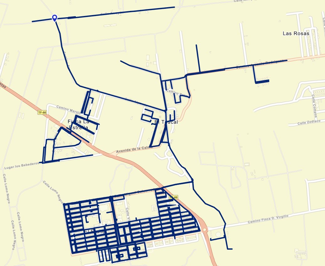 🔴 🔵 Debido a la reparación de una avería en la Red General de #ElFraile, #Arona, esta noche realizaremos un corte de agua de 23:50 a 4:00 h.
 canaragua.es/mapa-de-obras-…
Rogamos disculpen las molestias.     
Zona afectada  👇