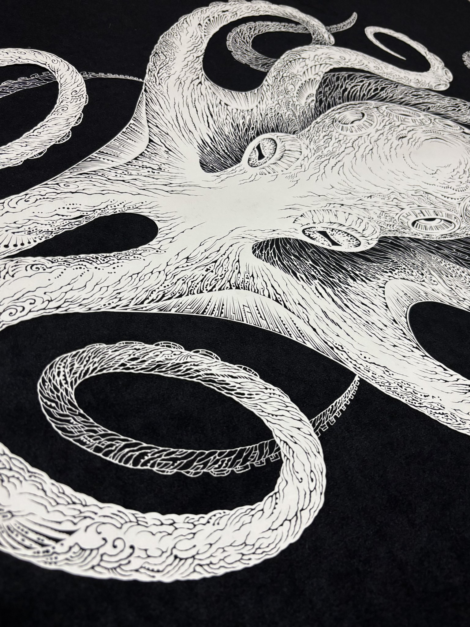 切り絵です！ 切り絵作家Jun on X: 