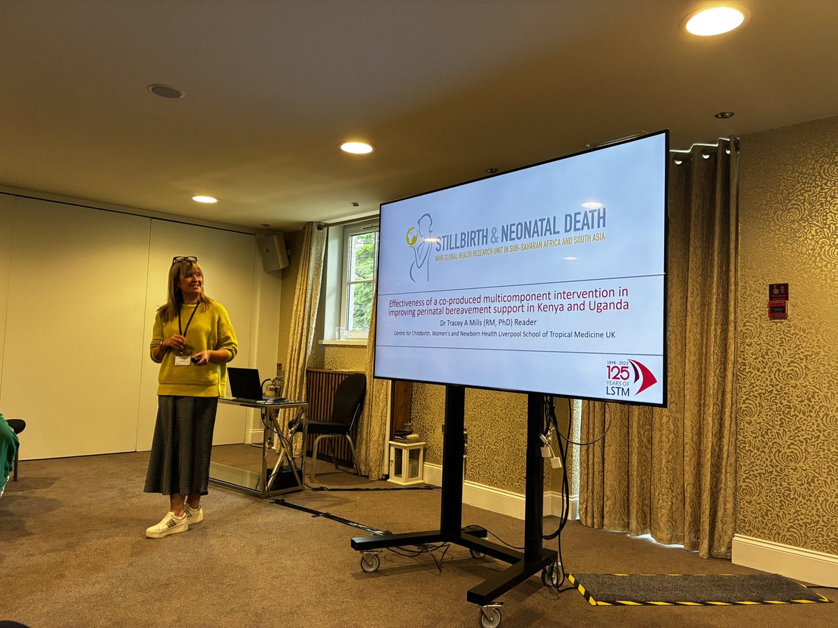 Great presentation by Dr Mills on the biggest bereavement trial in an LMIC 👏🏼 <a href="/LamrnStillbirth/">@LAMRNStillbirth</a> <a href="/LSTMnews/">LSTM</a> <a href="/DameTina1/">Tina Lavender</a> <a href="/LabourBirthConf/">International Labour & Birth Research Conference</a>