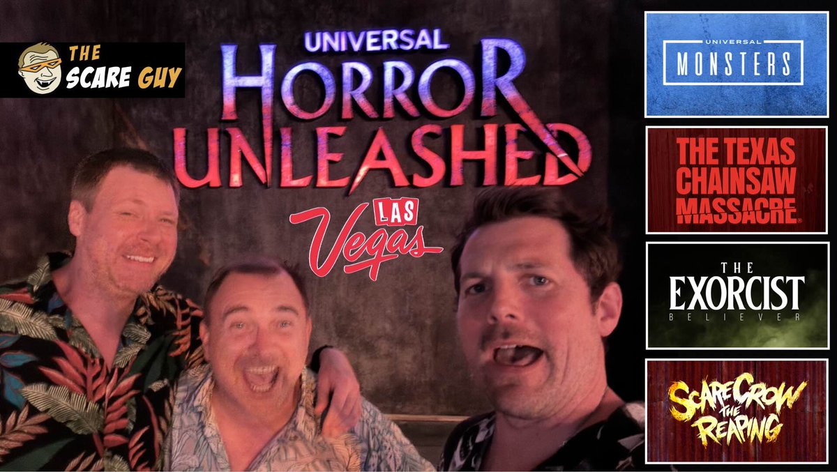 Check out our awesome night at #UniversalHorrorUnleashed in #Vegas! It's just like #HalloweenHorrorNights... except it's all year long!
#HHN #HHN25 #horrornights #universalstudios 

WATCH HERE: youtu.be/0ArjnDUFtdM