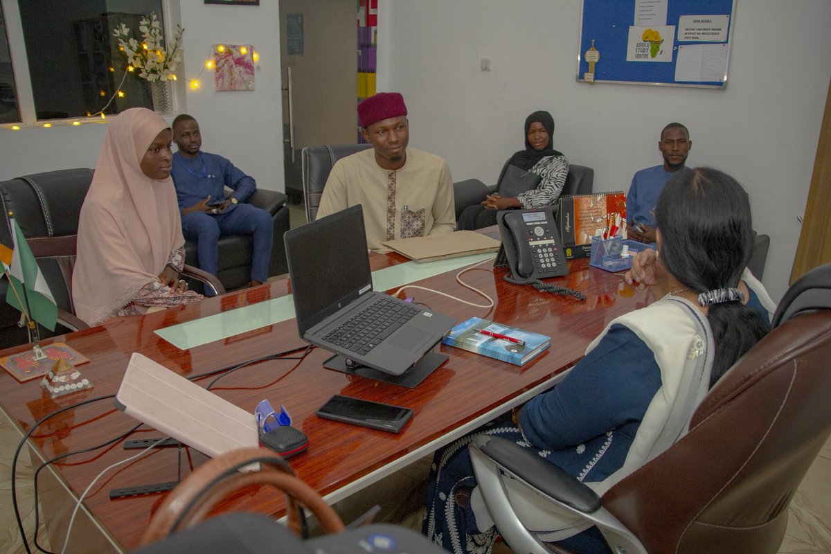 Yesterday, we had the pleasure of meeting with Mrs. Sarada Maganti, Director of Public &amp; Government Relations and Corporate Affairs at Skyline University Nigeria. Our discussion centered on facilitating business relationships, supporting mutual growth,