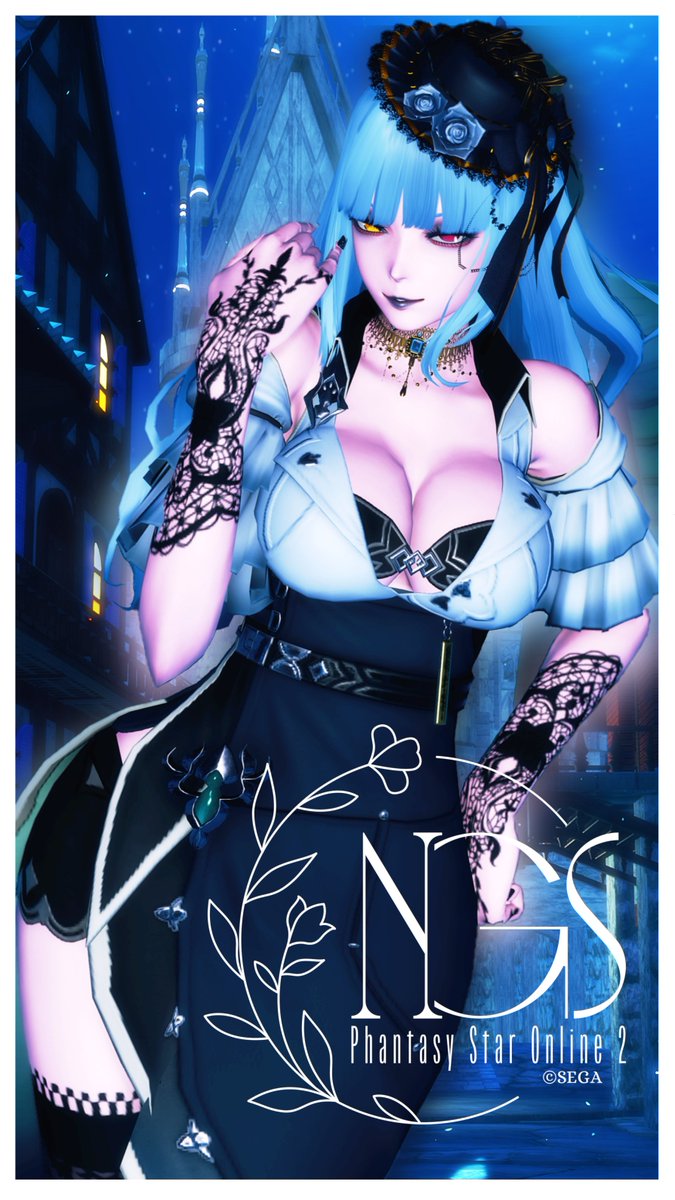 アトリエの服、なかなか合わせやすくていいですね…
似合います？

#メンテの日なのでssを貼る
#ma7ロゴ
#PSO2NGS