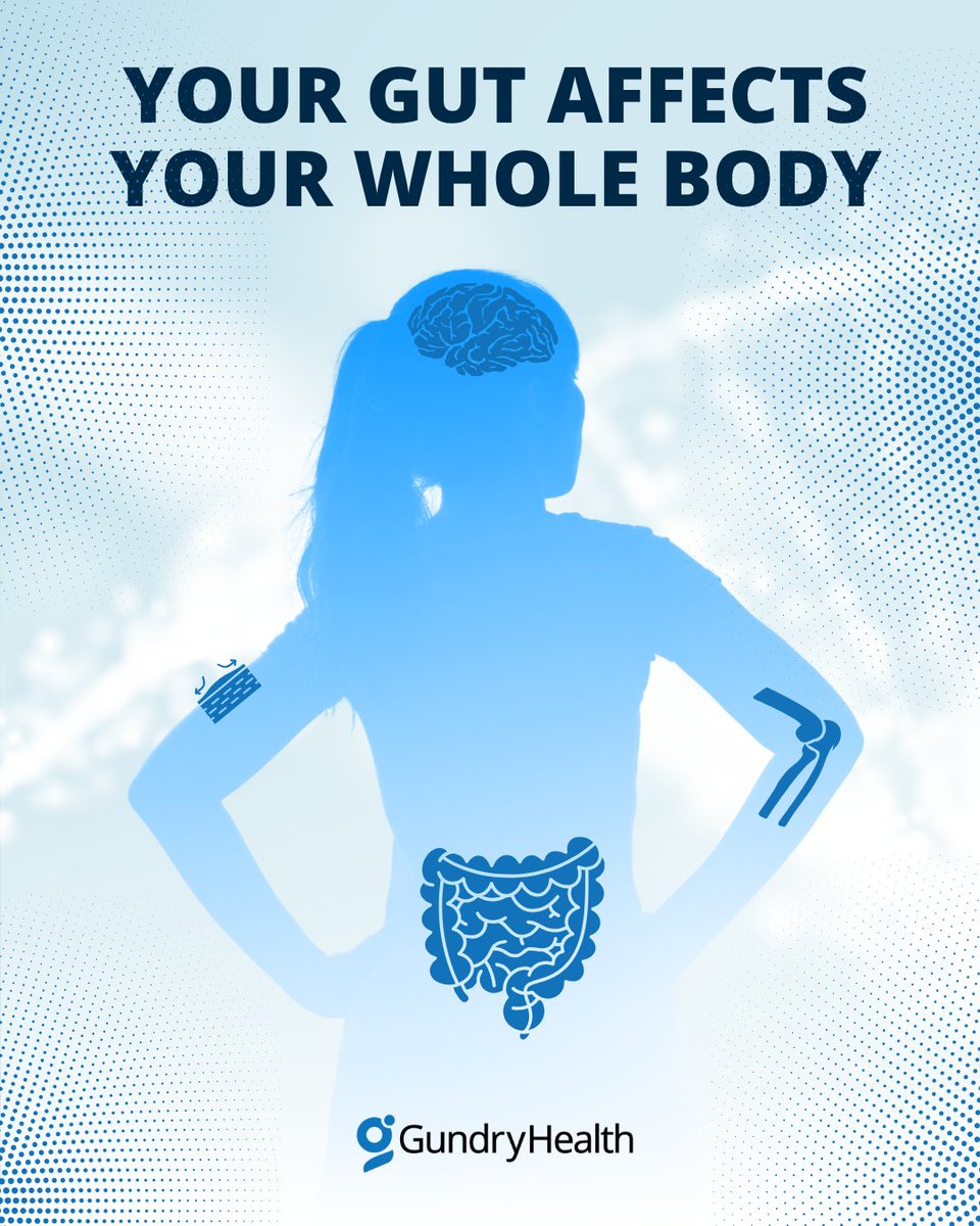 Your Gut Affects Your Whole Body
Your gut is the command center for your health. When it leaks, your whole system feels it. 
Let’s run the right tests — not guesses. 🔗 Click the link in bio for your free consult.
gundryhealth.com