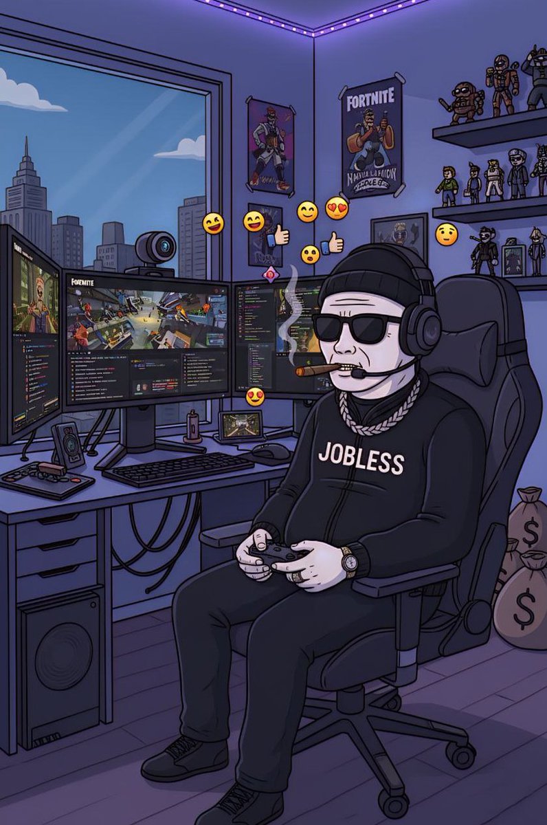 ⚡️ $JOBLESS GOES LIVE IN 12MIN!  — TWICE ⚡️
        
🕘 9 AM &amp; 9 PM ET live on pump.fun 🎥
🔥 Updates + Roadmap 🛠
🔑 Alpha you can’t miss
💬 Live Q&amp;A
🎁 Giveaway

Let’s make noise, flex strength &amp; push the narrative 🚀
Link: pump.fun/chat/C6VWvovBdf