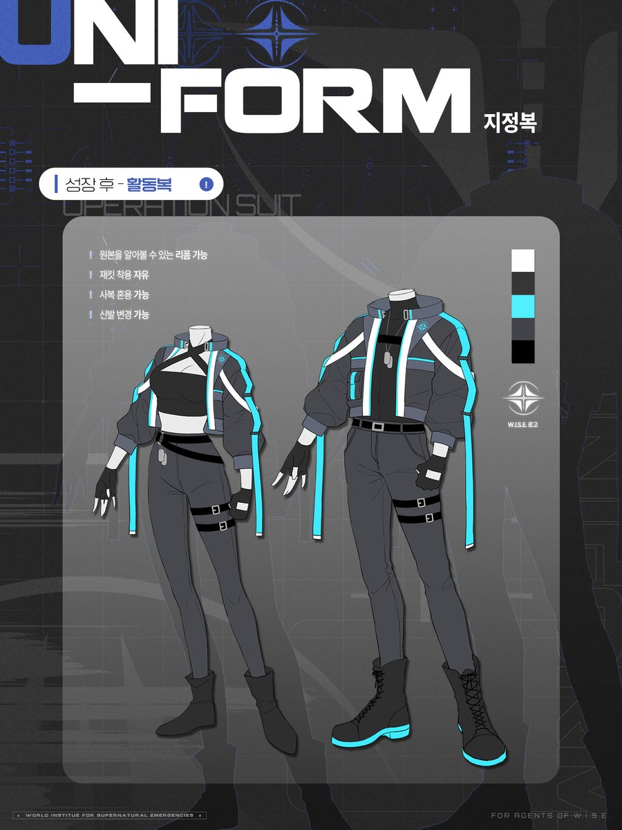 커뮤니티 성장 후 지정복을 공개합니다.
