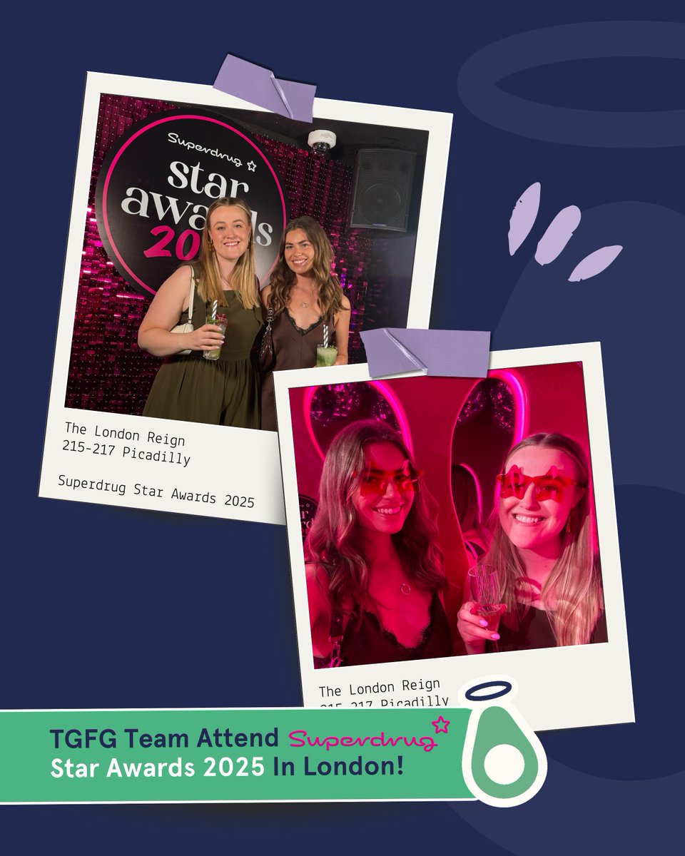 GoodFoodGroup_'s tweet image. Last week, Emma and Marni from our High Street retail team attended Superdrug's Star Awards 2025 down in London!

Supporting two of our house of brands, Novomins Nutrition and New Leaf Products, who were nominated at this year's awards 🏆