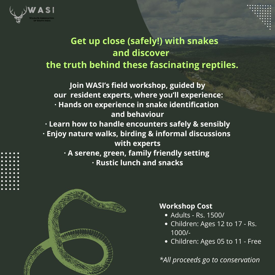 Wildlife Assn. of South India tweet media