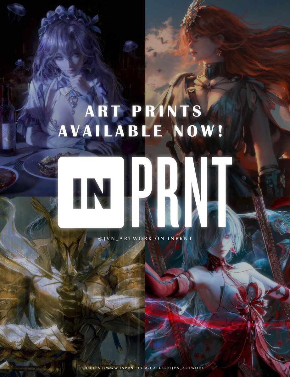 I’ve finally opened my Art Print Shop! 

I’ve set up a shop on INPRNT where you can grab prints of my artworks!

If you’re interested, feel free to check it out
inprnt.com/gallery/jvn_ar…