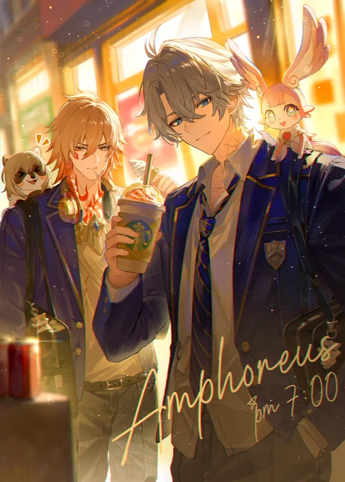 Amphoreus pm 7:00 #HonkaiStarRail #Mydei #Phainon