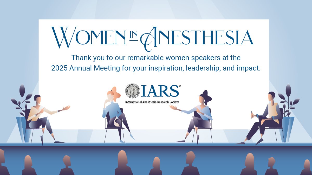 In honor of #WomenInMedicineMonth, we celebrate the astonishing women speakers of #IARS2025 &amp; #SOCCA2025! Meet them: ow.ly/OvPV50WNUh4  #WomenInAnesthesia #MedicalLeadership #CriticalCare #Anesthesiology #IARSCommunity <a href="/IARS_Journals/">Anesthesia&Analgesia</a> <a href="/openanesthesia/">OpenAnesthesia®</a>