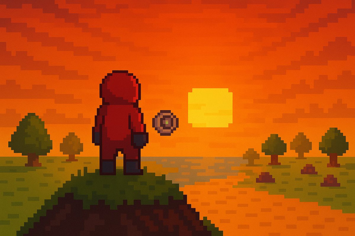 aisama (@on_punchman) on Twitter photo Against a pixel sunset, my hero in <a href="/blockstranding/">Block Stranding</a> stands, ready for new adventures
Each pixel of his armor reflects countless battles, his gaze fixed on the simple yet alluring map
This is a tale of resilience in a world where every step forward is a victory Against a pixel sunset, my hero in <a href="/blockstranding/">Block Stranding</a> stands, ready for new adventures
Each pixel of his armor reflects countless battles, his gaze fixed on the simple yet alluring map
This is a tale of resilience in a world where every step forward is a victory