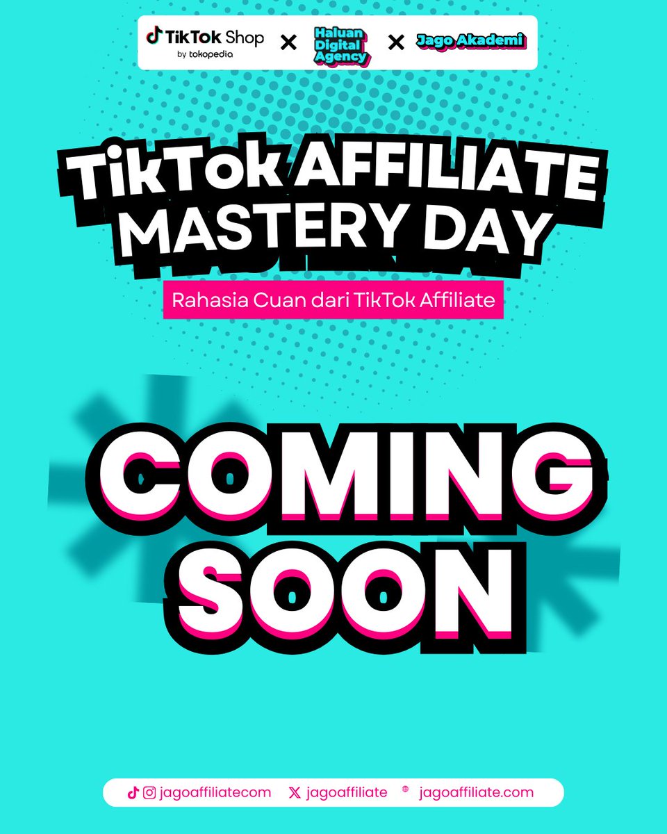jagoaffiliate's tweet photo. Adooooh mimin ini apalagi sih!
Kepo ga sih kita buat apa ?
Tunggu informasi selanjutnya yaaa 🤪
#Jagoakademi #Affiliate https://t.co/U8U7Lsq8WE