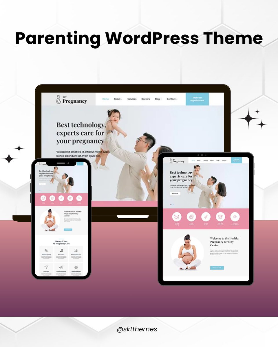 sktthemes's tweet image. 👨👩👧 Share parenting tips &amp;amp; blogs with SKT Guardianship – 
Parenting WordPress Theme.
👉 sktthemes.org/shop/parenting…

#WordPress #ParentingBlog #FamilyWebsite #SKTThemes