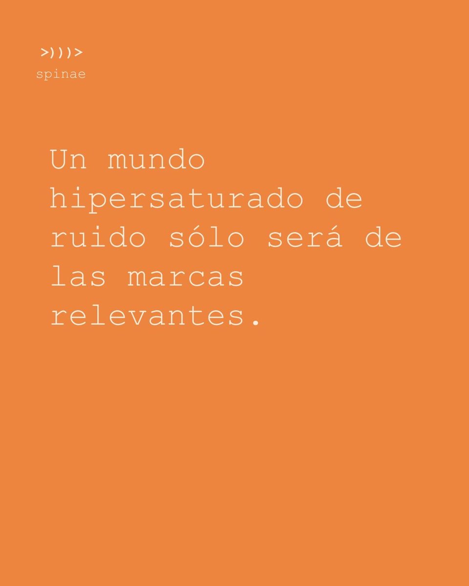spinae_es's tweet photo. Nueva newsletter: 🔸Marca como asset estratégico🔸

Notas breves:  experiencia en cliente · evolución del papel de la estrategia de marca · mirada spinae.

 >)))> https://t.co/HVfG3PMpXd