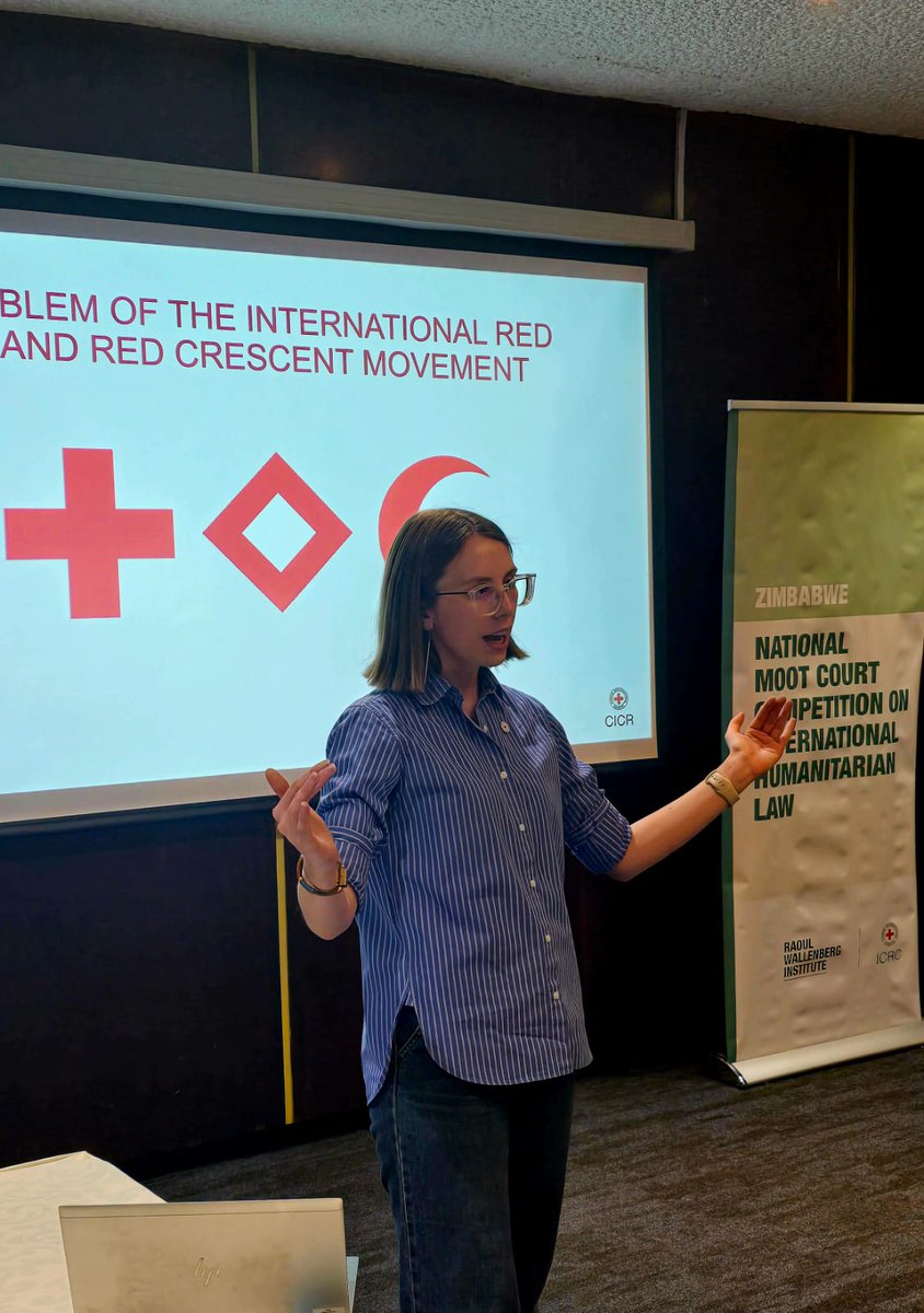 The next generation of IHL lawyers is stepping up! This week in Harare, we’re teaming up with <a href="/RWallenbergInst/">Raoul Wallenberg Institute</a>  &amp; 5  universities for the national #Zim #IHLMootCourt. Students face real-world IHL challenges, with one team earning a spot at the All Africa Competition in Nairobi.