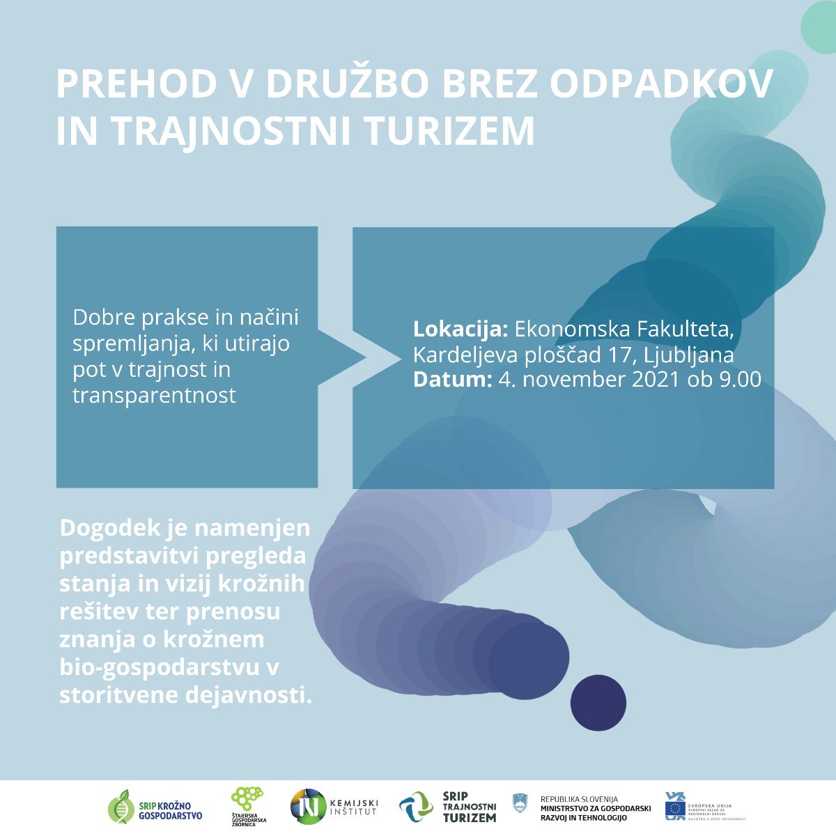 BioApp2's tweet image. SAVE THE DATE 👉 Slovenia and Europe for Clean Waters: Innovations and Solutions against Plastic Pollution - mailchi.mp/baeeda36a201/b…