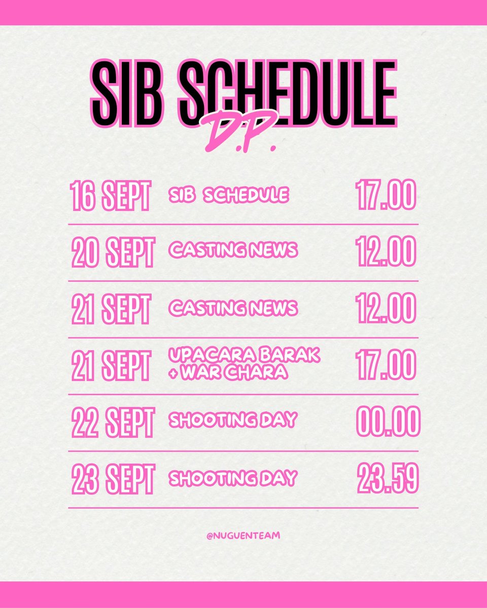 nuguenteam's tweet image. “Behind every uniform 🪖 lies an untold story.&quot;
SIB  D.P. schedule is out 📅.
Who will hunt the deserters 🏃‍♂️and who will uncover the truth 🔍?
#DP  #SingInBio #SIB