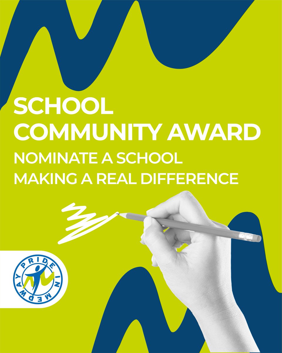 🌟 Celebrate #schools making a difference in #Medway! Nominate for the Pride in Medway School Community Award💙🏫
prideinmedway.co.uk/nominate