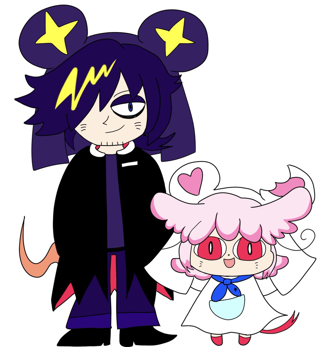 #ranfrenoc
 🐀の男の子と変わり者の人間