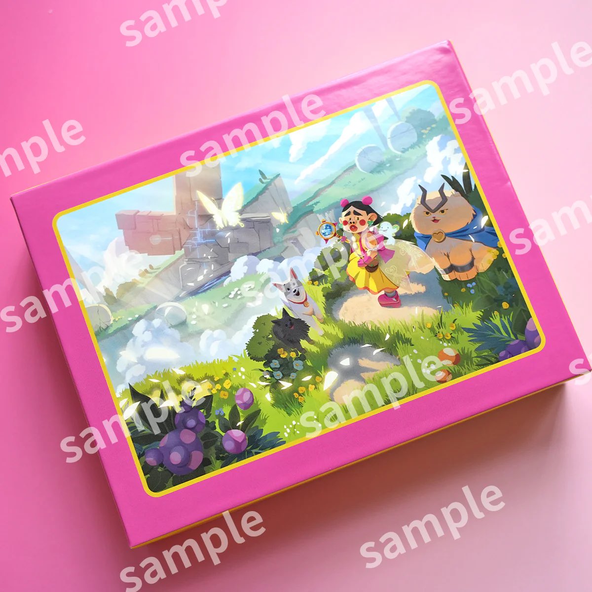 数量限定】 OKACHEKE x Briana Gigante ジグゾーパズル「ブリアナ