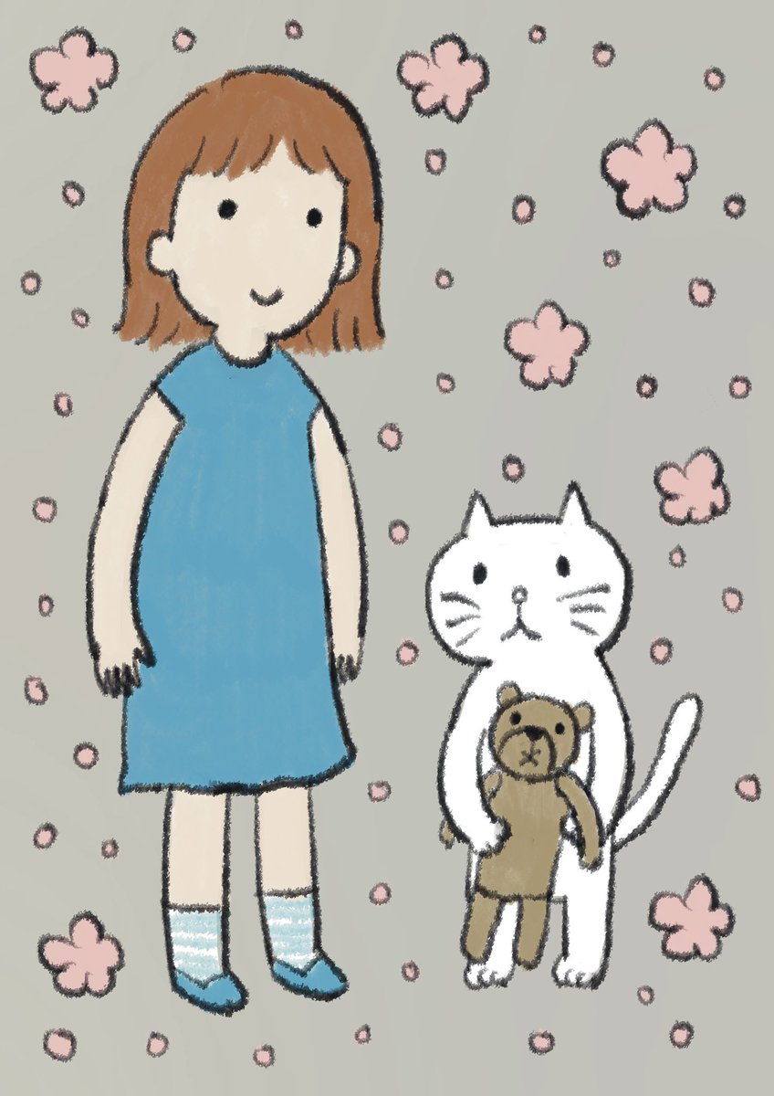 apple_hitomi_'s tweet photo. 女の子と猫

#イラスト #猫 https://t.co/ipaiEjznyH