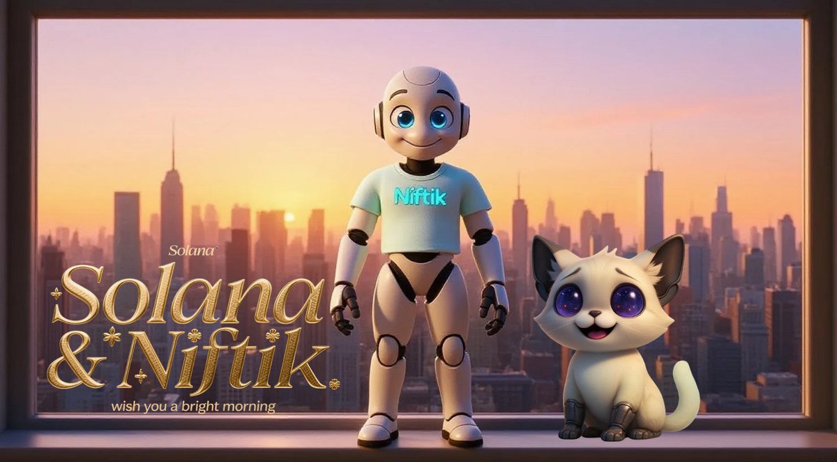 Niftikgroup's tweet image. #TelegramBot #Crypto #NFT #Blockchain #Web3 #Airdrop #CryptoAirdrop #DeFi #Metaverse #Token #CryptoCommunity #CryptoNews #CryptoWorld #CryptoProject #CryptoLife #NFTCommunity #NFTProject #NFTdrop #NFTart #Survival #DisasterAlert #Earthquake #Emergency #AI #ArtificialIntelligence