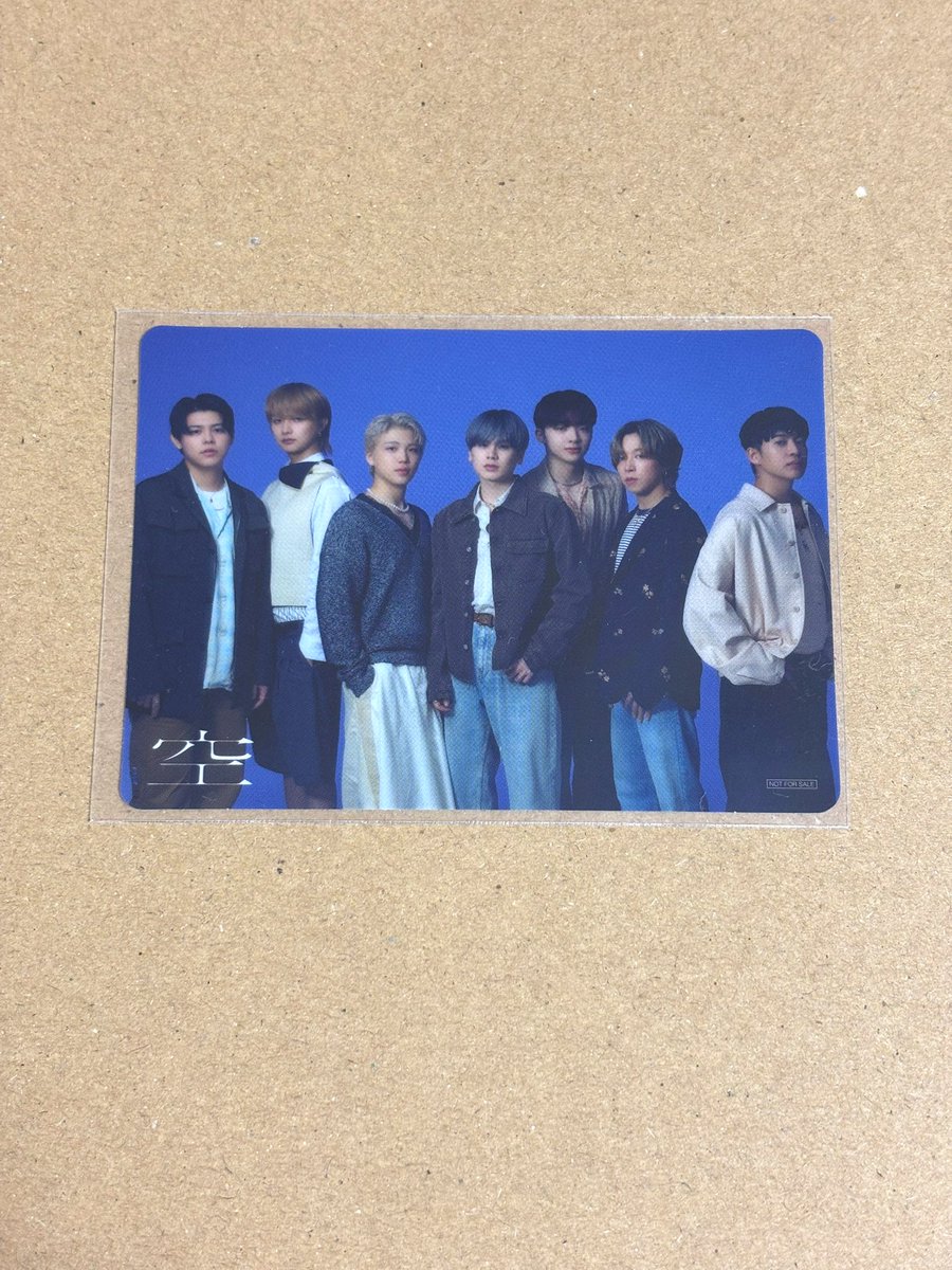 Tsuyo24runa's tweet photo. BEFIRST交換 空
クリアステッカー

譲　全員（集合）

求　SOTA

郵送での取引希望です☺️
よろしくお願いします。

#BEFIRST交換 
#befirst https://t.co/6hT5dwcXvs