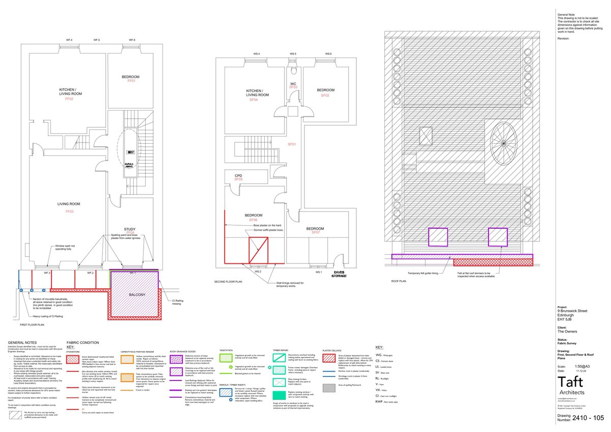 📍 1F 9 Brunswick Street Hillside Edinburgh EH7 5JB
👉 Facade rebuilt and heritage details restored on front elevation, with limited interior reinstatement of wall linings.  .
⚖ Scale: 4/10
📂 Ref: 25/04740/LBC
🔗 tinyurl.com/yqvxcph9

#PlanningUpdates #Edinburgh