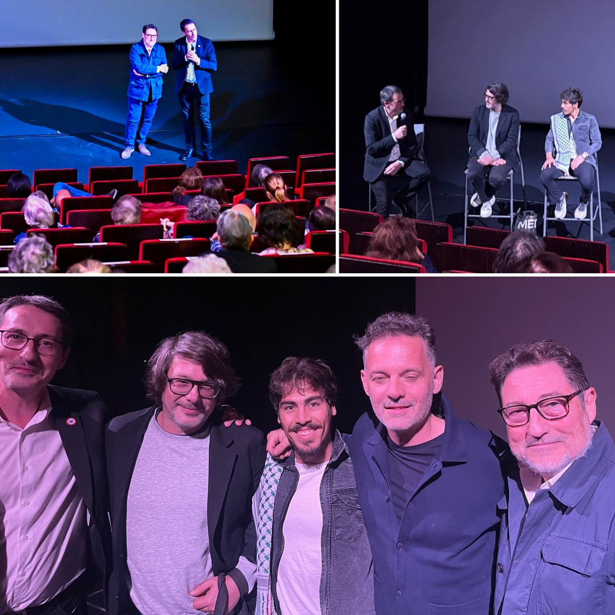 Retour sur l’avant-première de « Welcome to Europe » hier soir, avec l’équipe du film.
Très fier qu’#Alfortville et son #CCAS aient participé à son financement, très fiers des Alfortvillais·e·s venu·e·s en nombre partager ce moment d’humanité.
#RefugeesWelcome ✊
