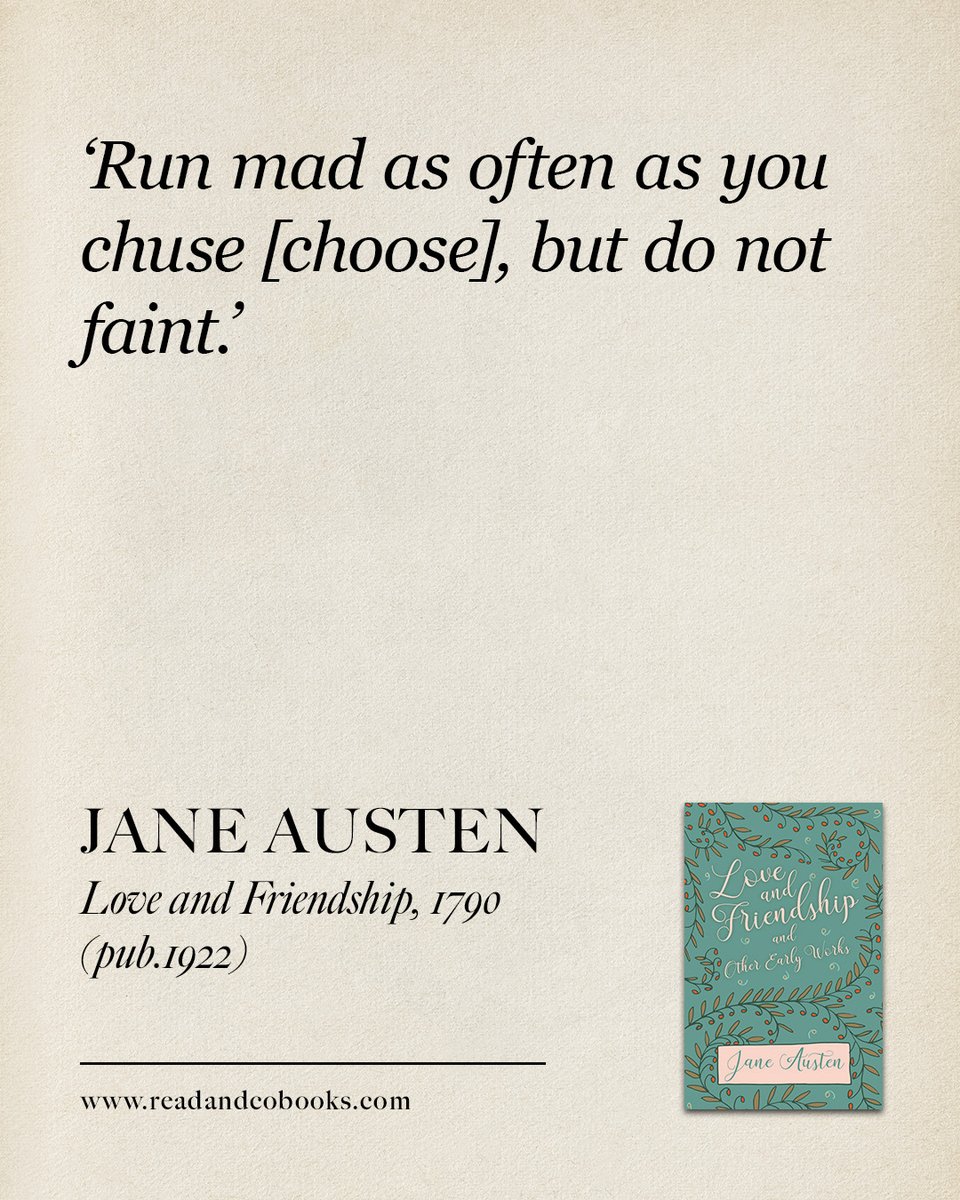 Whether she’s celebrating female intelligence or quietly mocking it, Jane Austen always has a point to make. Many of her quotes offer wisdom on navigating social expectations and personal desires. Read more wonderful Austen quotes in our new blog tinyurl.com/yh4ruz4k