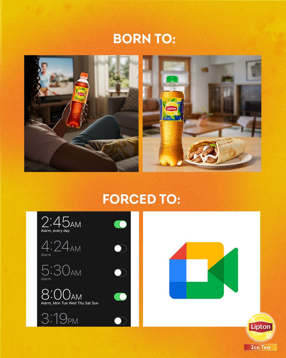 We understand that feeling GENG
 QT if you can relate. 

#ChopBetaLife 
#ChillEra 
#LiptonIceTea