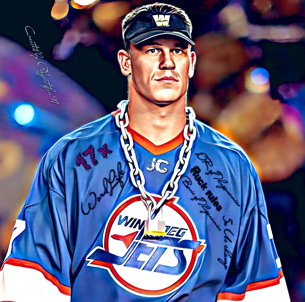 polypatsfan91's tweet image. 2004 BASIIC OF THUGANOMICS JOHN CENA  #BasicofThuganomics #SmackDown #RUTHLESSAGRESSION🤟 #WinnipegJets  THROWBACK JERSEY   Legendary WWF VISOR HAT 🔥🔥🔥🔥THE DR IS IN THE HOUSE #YOUCANTSEEME👋 #FU  We need this Cena one more time before he retires my favorite version of Cena…