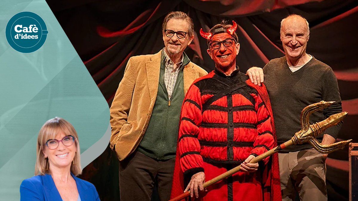 cafedidees_rtve's tweet photo. ☕ @GemmaNierga entrevista els actors Ramon Madaula i Jordi Boixaderas i el director Paco Mir, que presenten l'obra #ElsBons que interpreten al @teatrepoliorama
🗓️ Dimecres a les 10:15 h
📍 #La2 de @RTVECatalunya, #Canal24horas i @radio4_rne
📱 https://t.co/UIIHiOSkDb https://t.co/PeJx347cwn