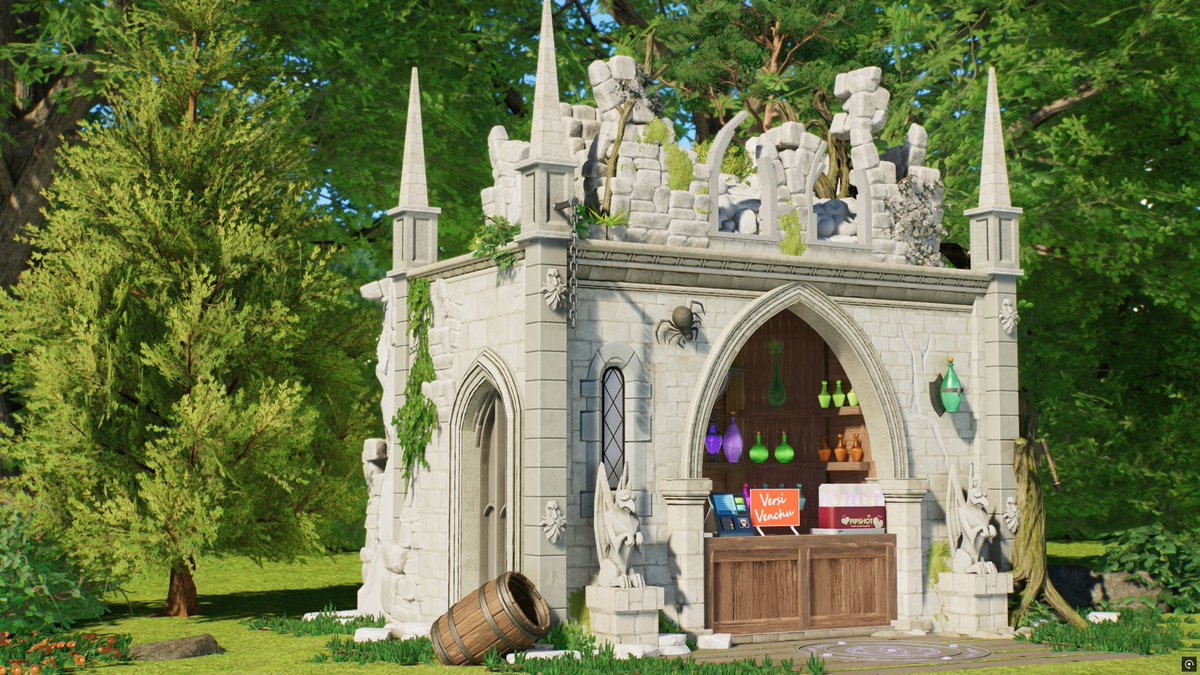Planet Coaster 2 Sorcery Pack!
300+ new pieces, 5 new rides, Update 7 — plus my quick potion shop build 🧪🏰

Got access late yesterday, so it’s a smaller showcase — but I still wanted to highlight these awesome new pieces!

📺 Watch → [youtu.be/HxY1nz55lZ8?si…]

<a href="/PlanetCoaster/">Planet Coaster 2</a>