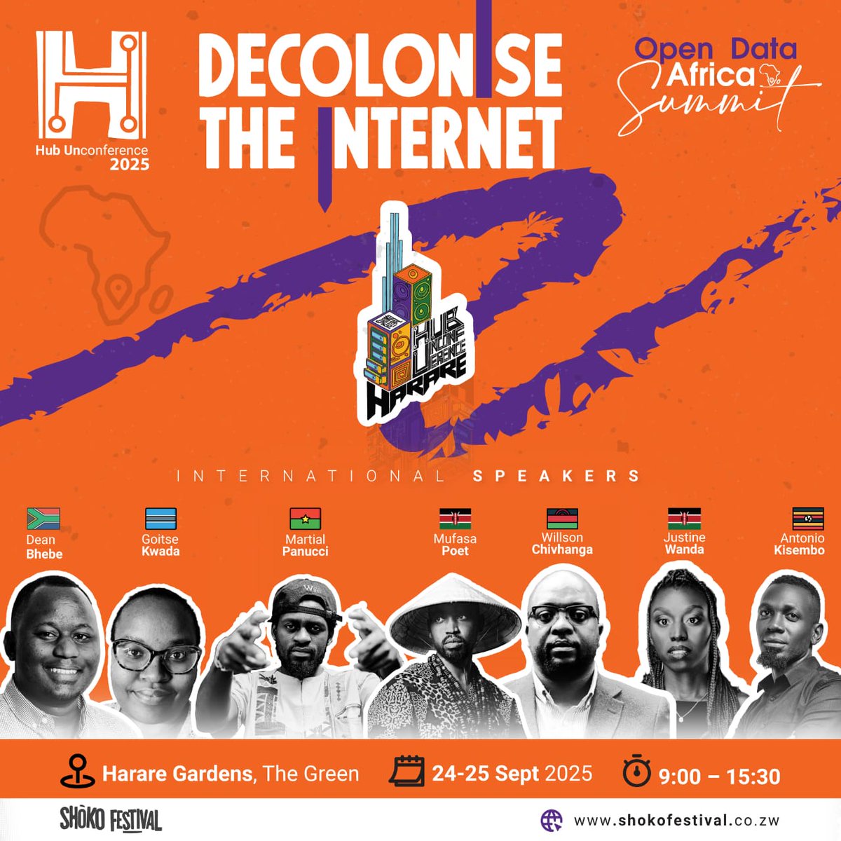 StudioMotoZW's tweet image. 🎥✨ Catch us in action at the #HubUnconference!

We’ll be snapping the juiciest shots 🎬 Connect, see how we work, and let’s collab!

📍Harare Gardens | 📅 24-25 Sept
Sign Up: bit.ly/4g1GLBK

#StudioMoto #TheHubZW #ShokoFestival #TheLegacy #XV